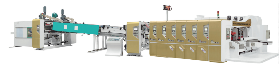 CLC-Q6 Series Automatic Printing Paste Folding Box Linkage Production Line