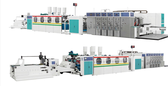 CLC-Q5 Series Automatic Printing Paste Folding Box Linkage Production Line